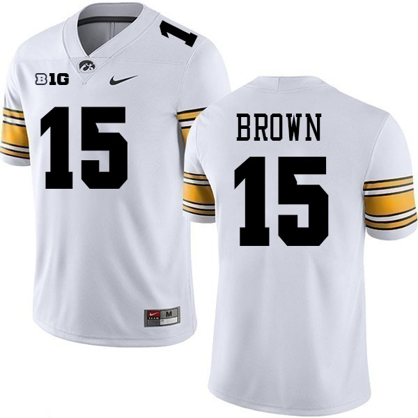 Hank Brown Iowa Jersey,University Of Iowa Hawkeyes Fotoball Uniforms,Jersey,Gears-White